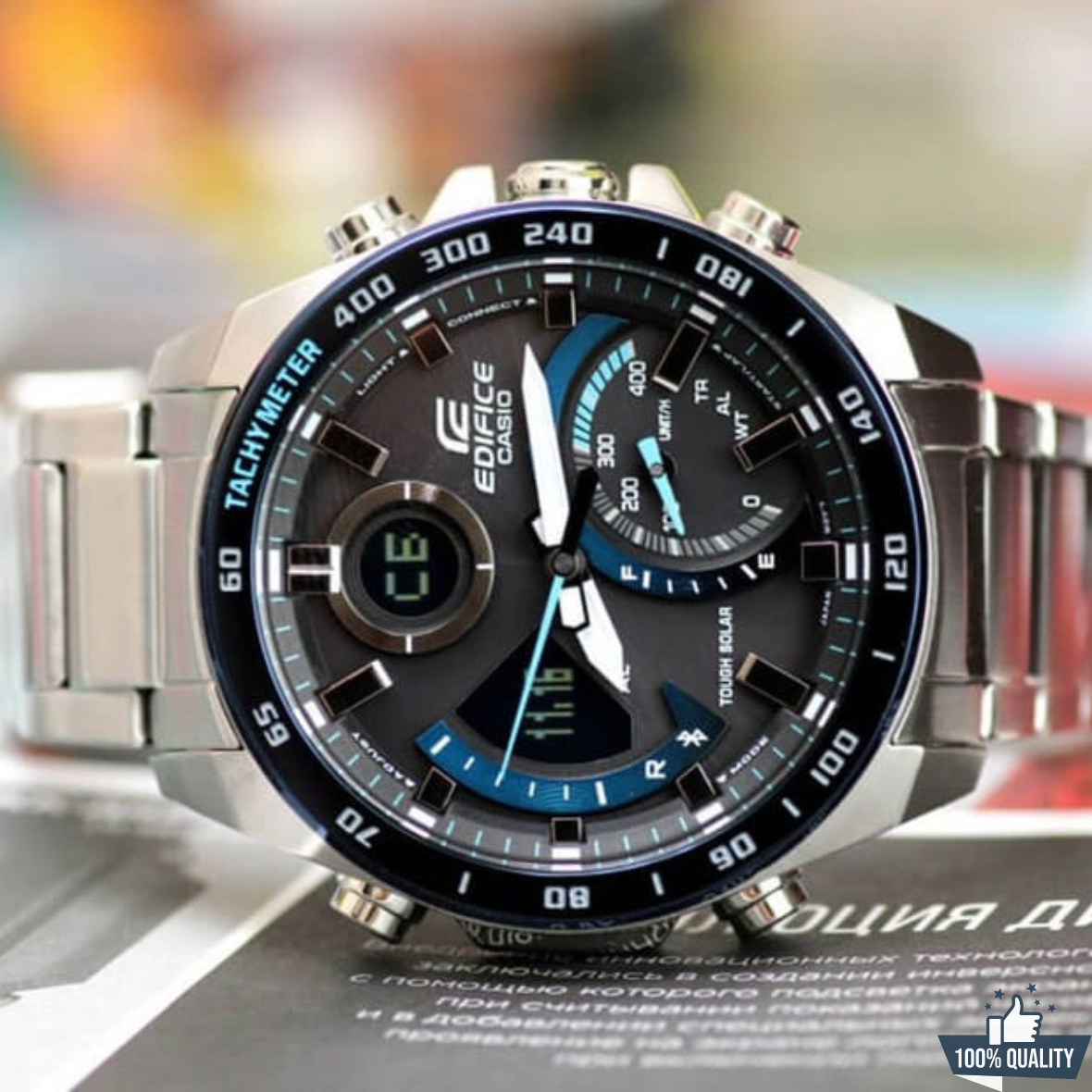 MW-G-EDF1112140 Silver Stainless Steel Watch.