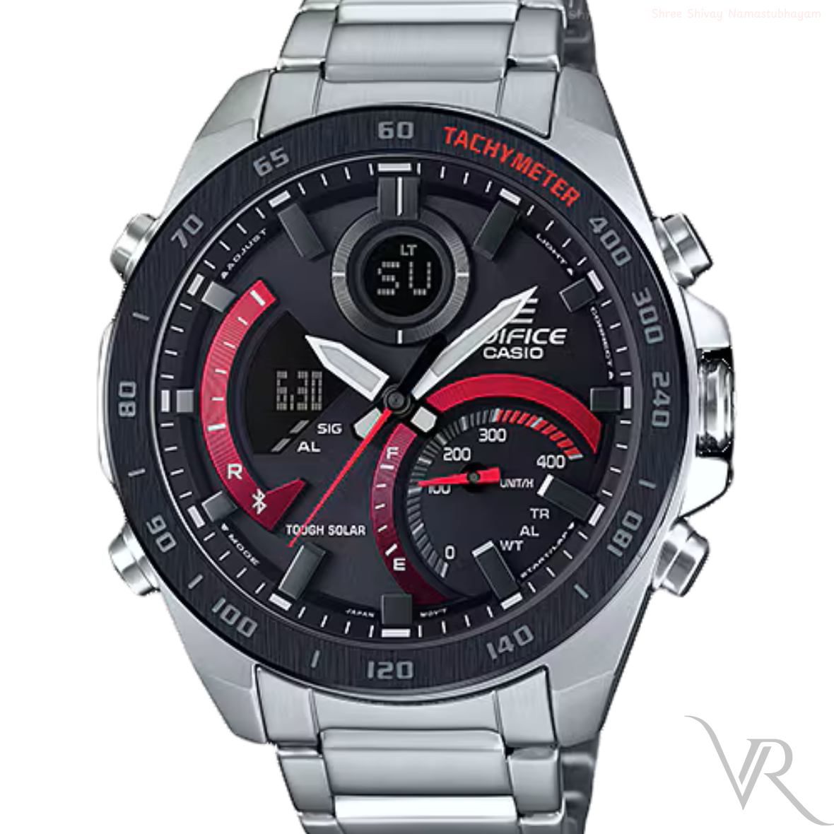 CA-ED2111012 N Silver Black Watch.