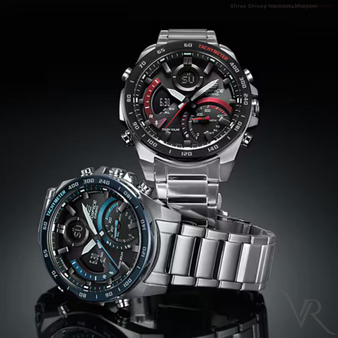 CA-ED2111012 N Silver Black Watch.