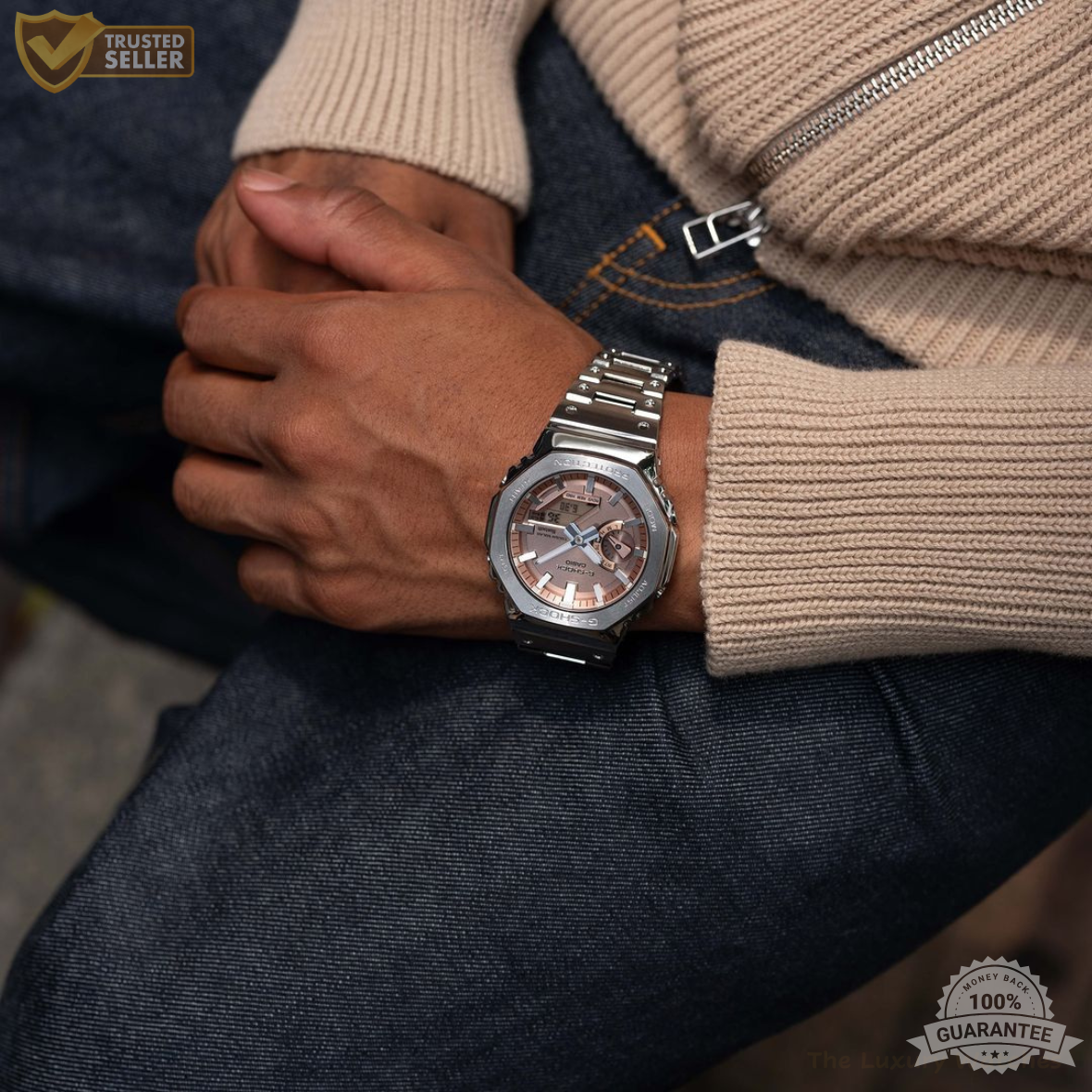 MW-B2112155 Series Silver Stainless Steal Watch.