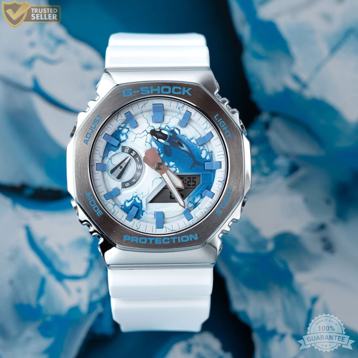 MW-G 21110124 White Watch.