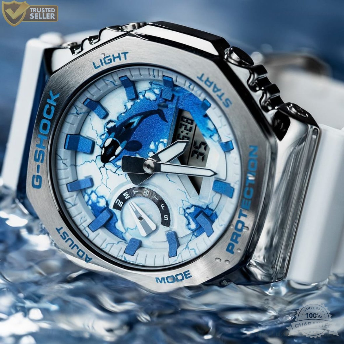 MW-G 21110124 White Watch.