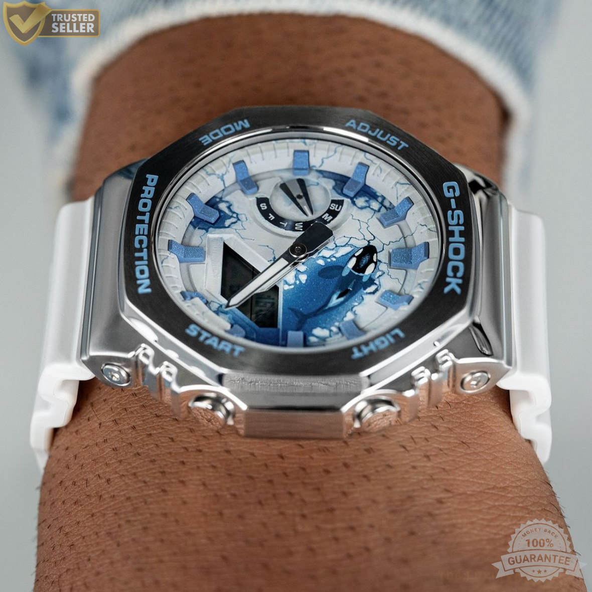 MW-G 21110124 White Watch.