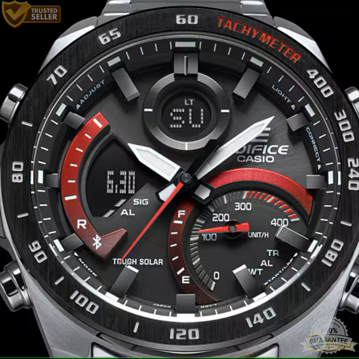 MW-EDIF2111011 Silver Stainless Steal Watch.