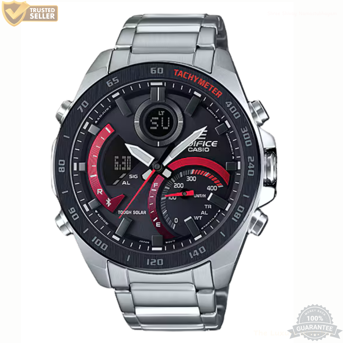 MW-EDIF2111011 Silver Stainless Steal Watch.