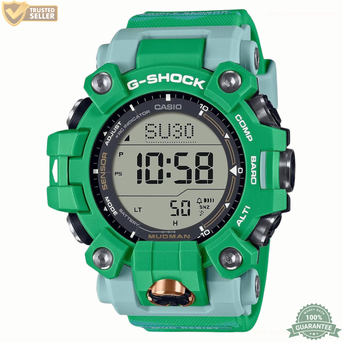 MW-M22111014 G Squad Green Watch.