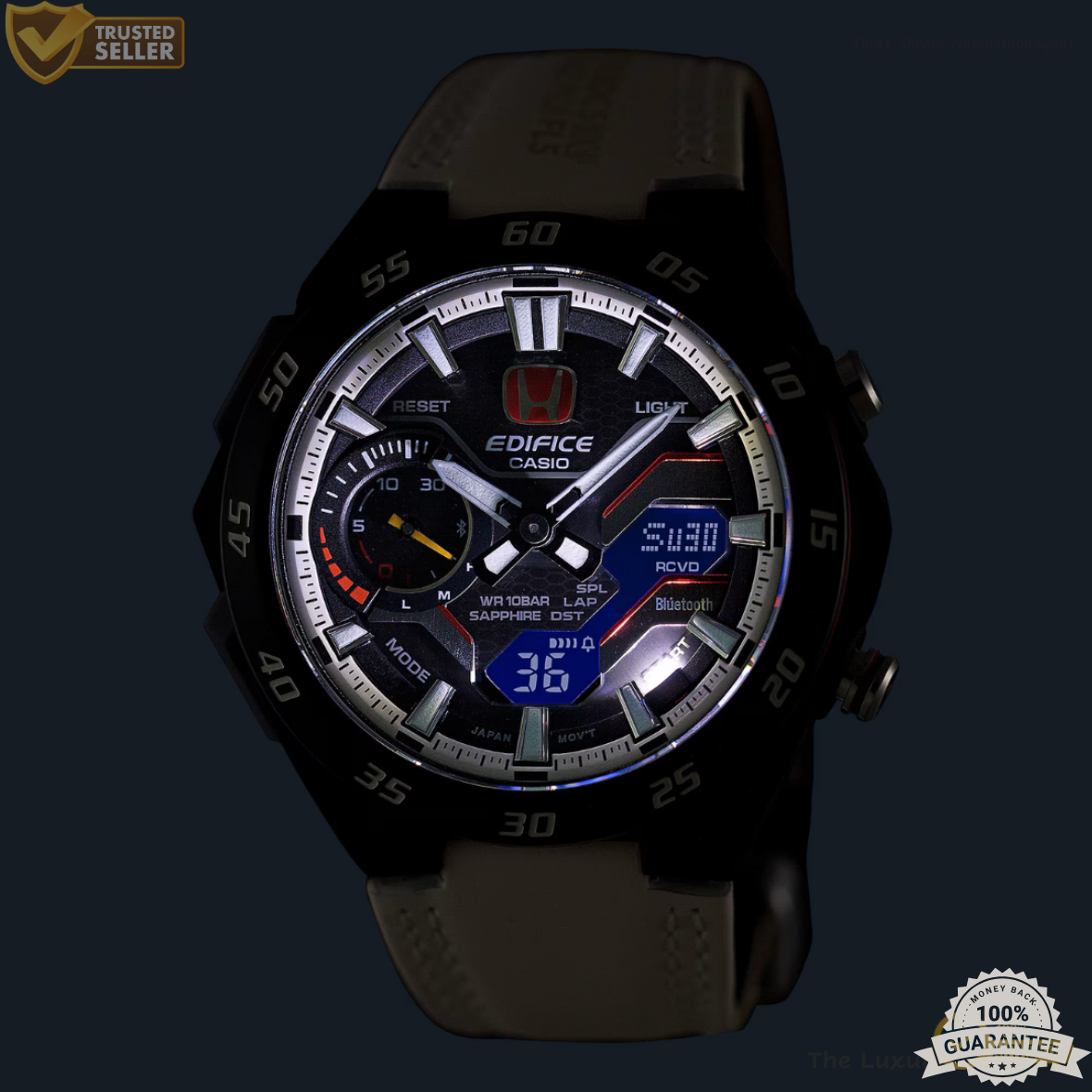 MW-G-10121P01 Honda White Magic Watch.