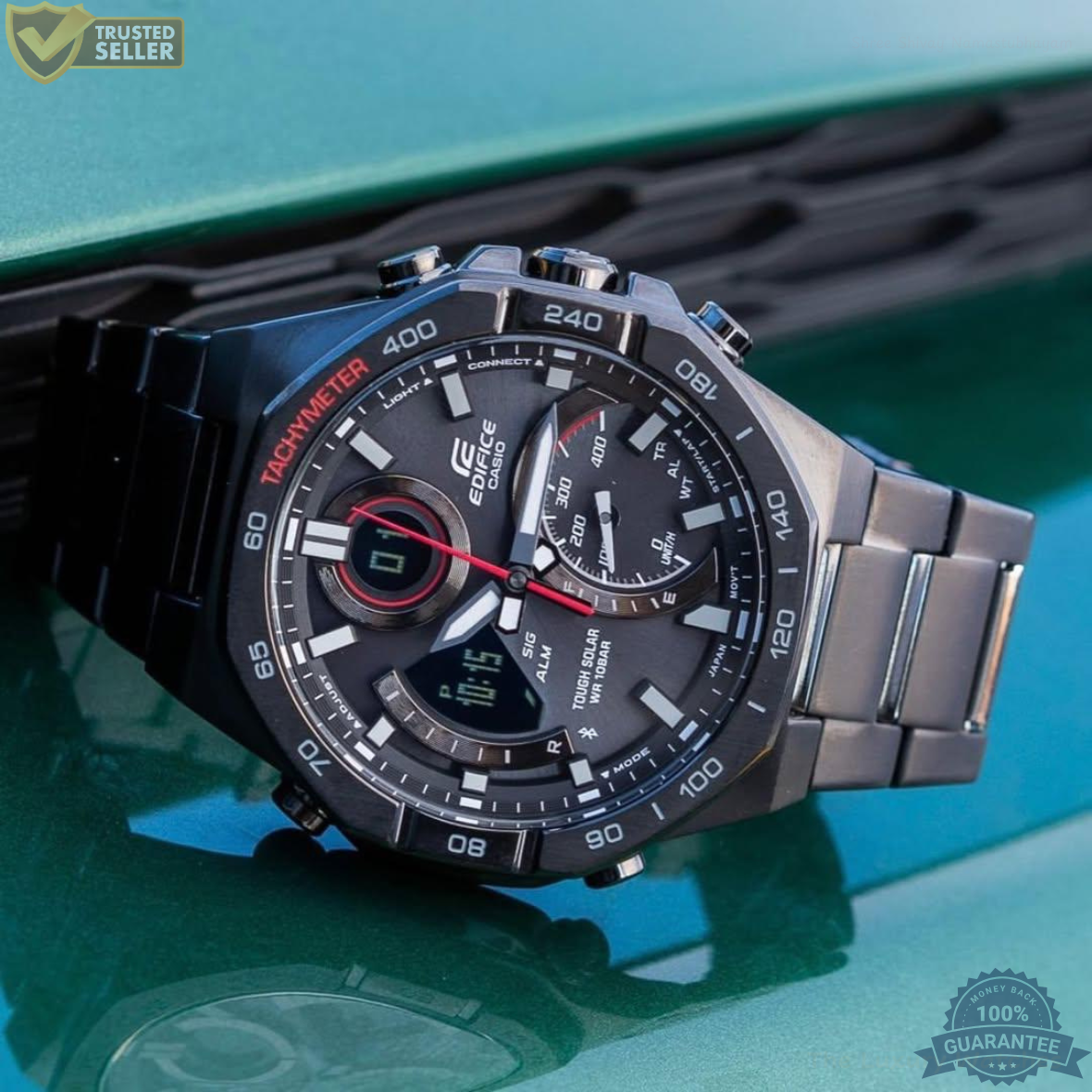 MW-G-EDF11R01 Black Stainless Steel Watch.