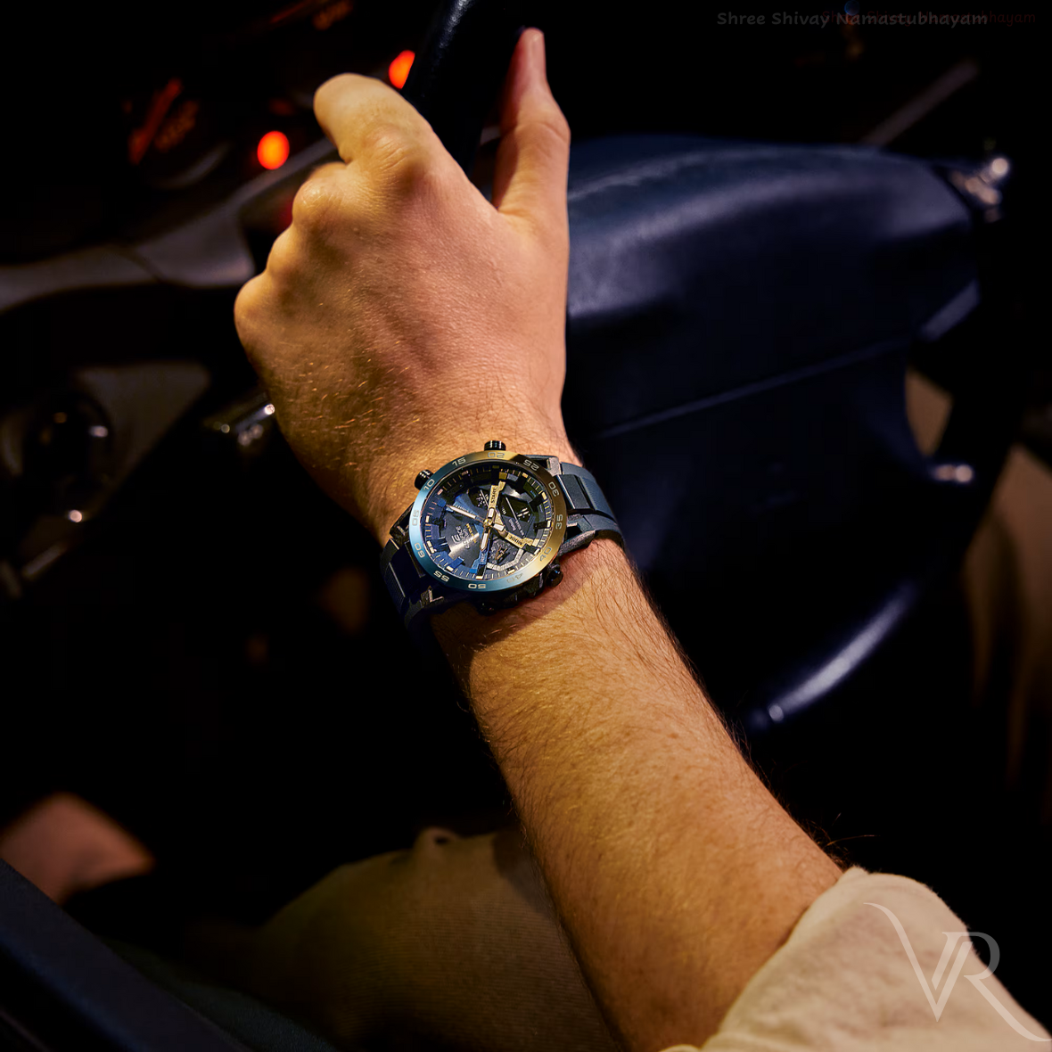 CA-ED2111010 Honda Blue Watch.