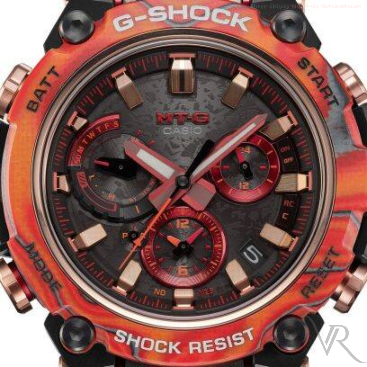 CA-MT-G11100214 Red Black Watch.