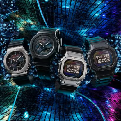 CA-G1101245221 Black Silver Watch.