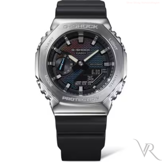 CA-G1101245221 Black Silver Watch.