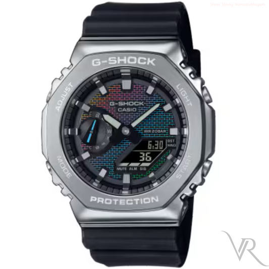 CA-G1101245221 Black Silver Watch.