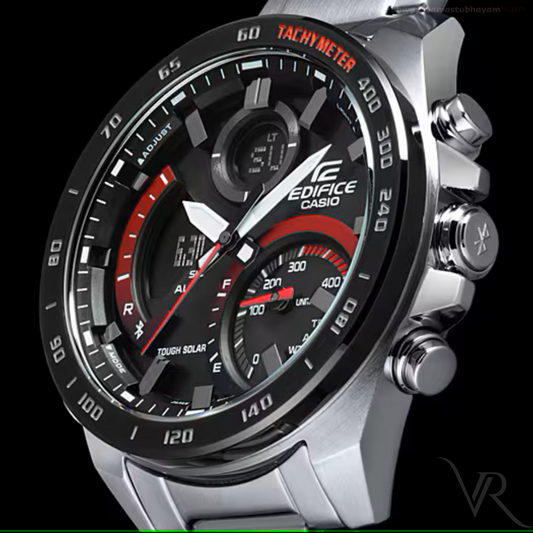 CA-ED2111012 N Silver Black Watch.