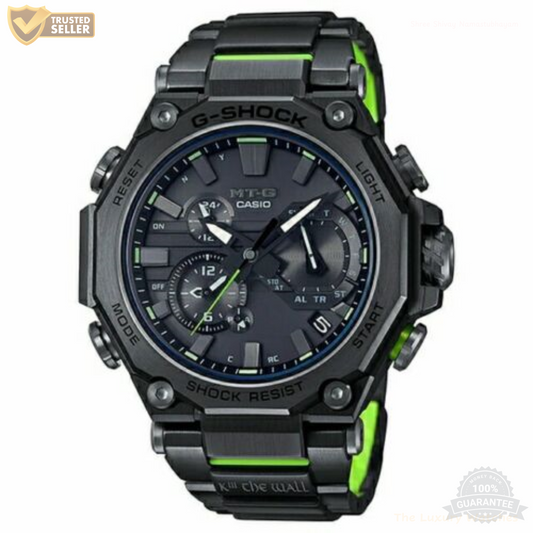 MT-G21110112 Black Green Unique Watch.