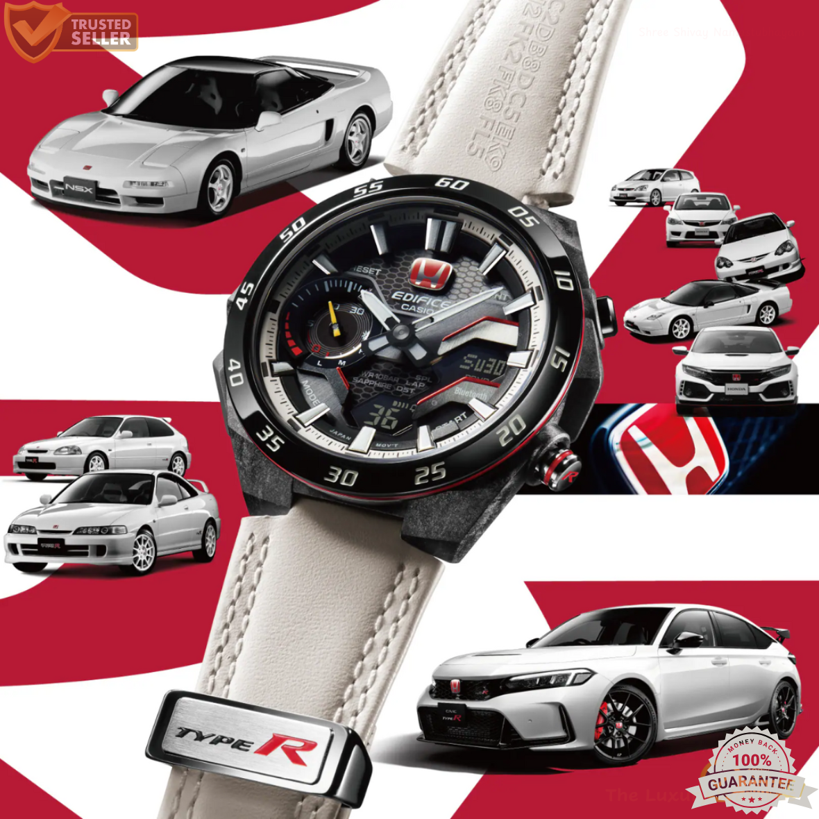MW-G-10121P01 Honda White Magic Watch.