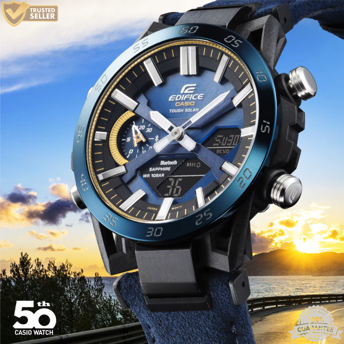 MW-G-ED211410 Honda Blue Magic Watch.