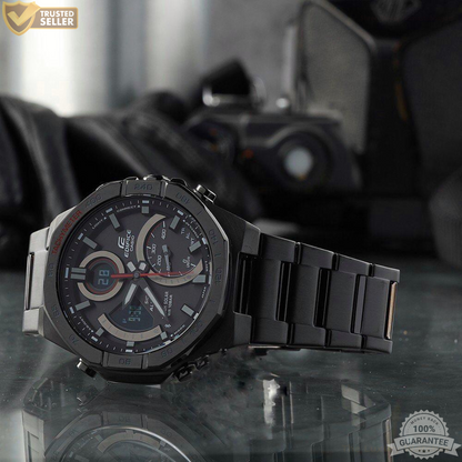 MW-G-EDF11R01 Black Stainless Steel Watch.