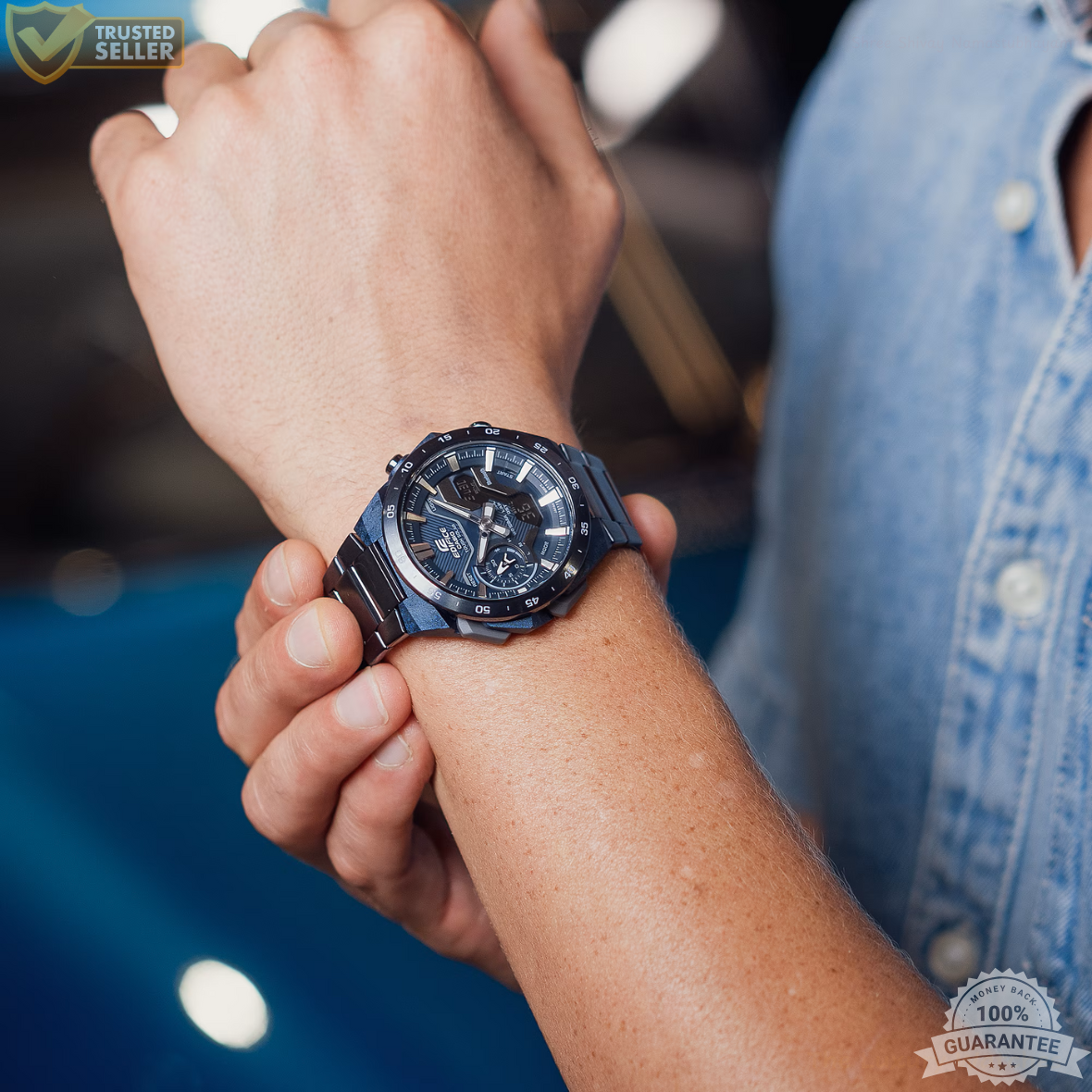 MW-G-ED211014 Tough Solar Steel Watch.