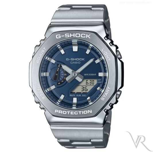 CA-214111 RR Stainless Steel Blue Dial Watch